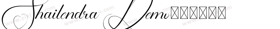Shailendra Demo字体转换